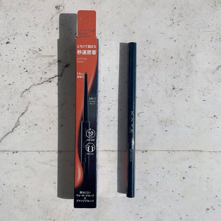 ケイト レアフィットジェルペンシルN/KATE/ジェルアイライナーを使ったクチコミ(5枚目)