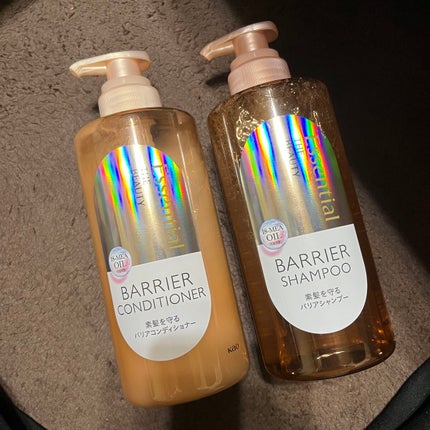 ザビューティ 髪のキメ美容素髪を守る バリアシャンプー/コンディショナー/エッセンシャル/シャンプー・コンディショナーを使ったクチコミ(1枚目)