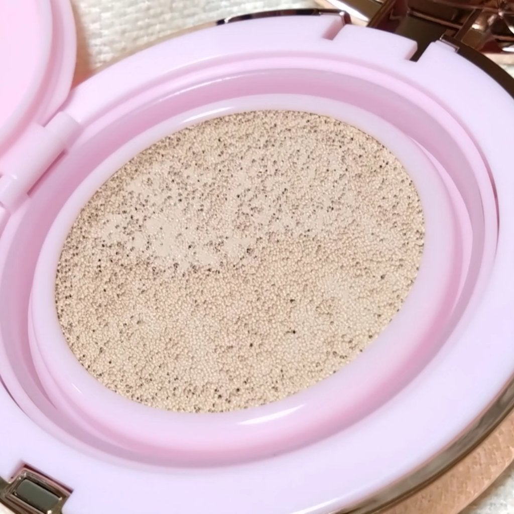 ピンクティーツリーカバーアップグロウクッション/APLIN/クッションファンデーションを使ったクチコミ(4枚目)