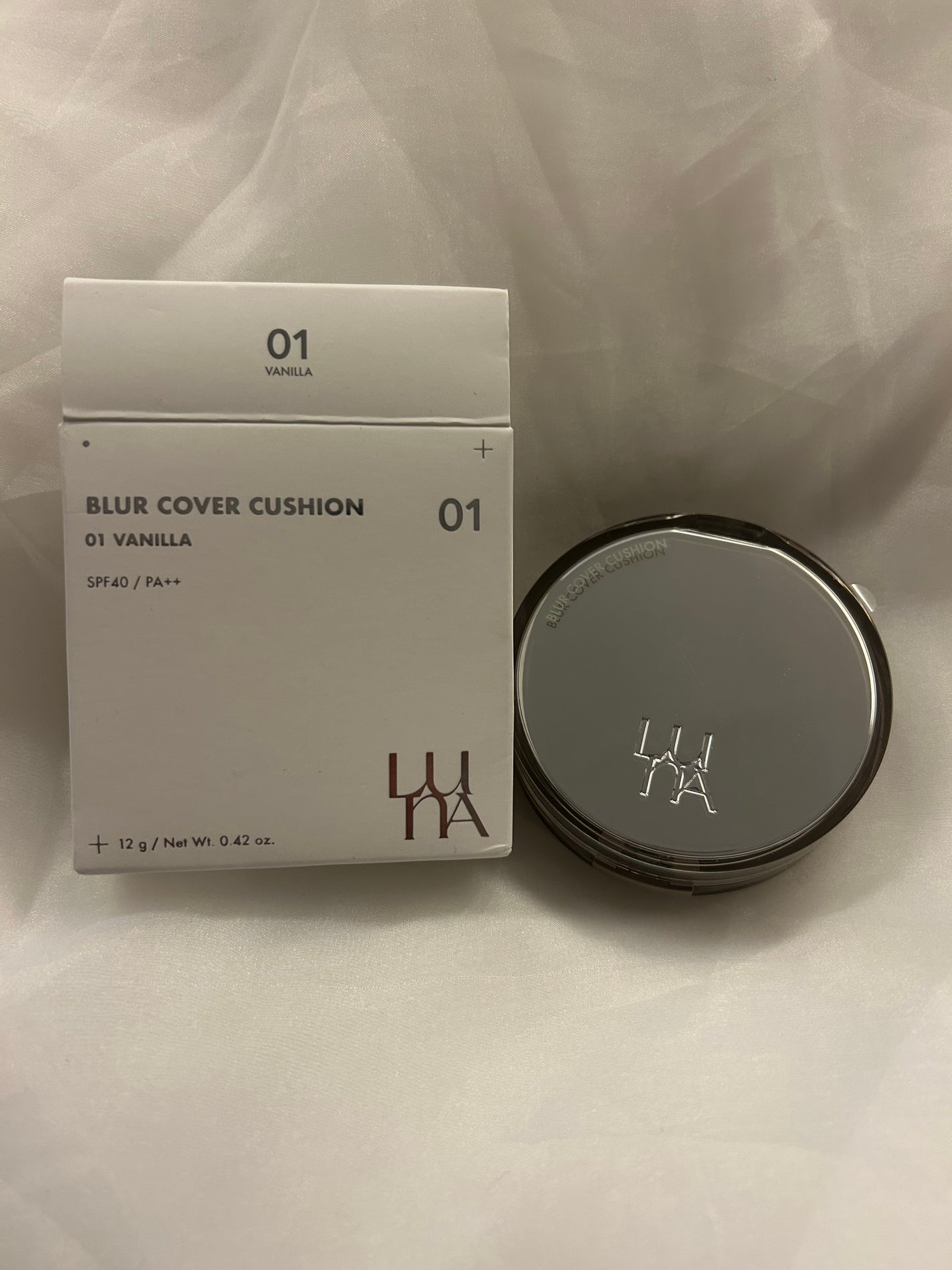 ブラーカバークッション/LUNA/クッションファンデーションを使ったクチコミ(1枚目)