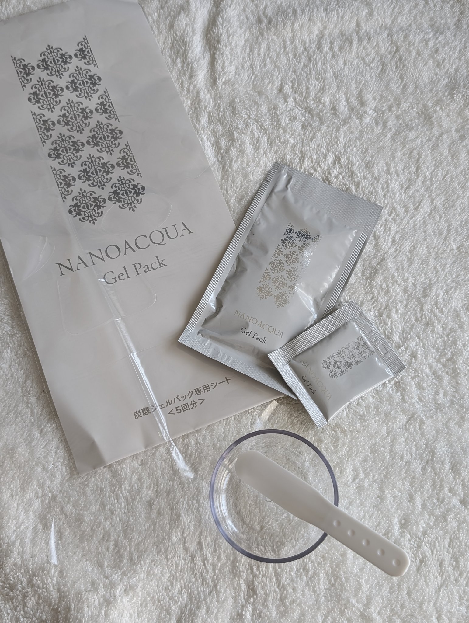 炭酸ジェルパック/NANO ACQUA/洗い流すパック・マスクを使ったクチコミ（2枚目）