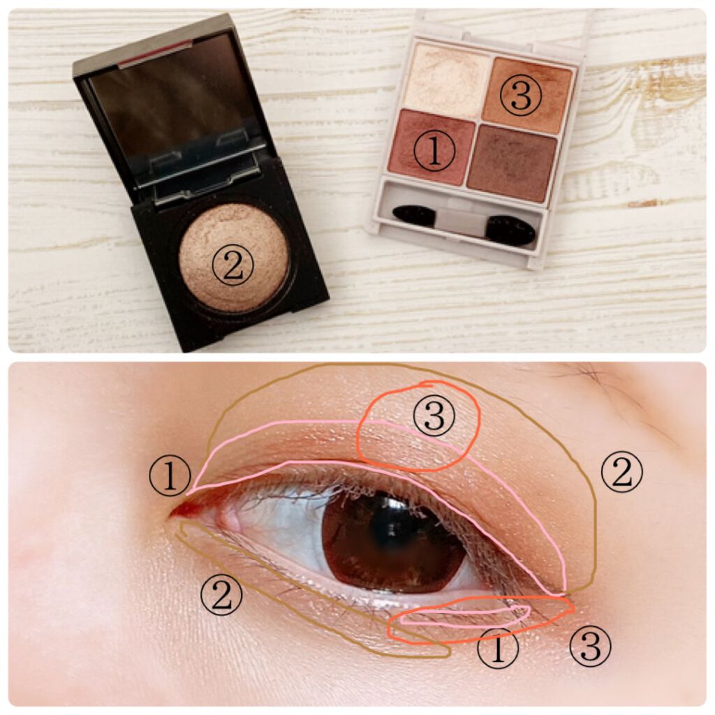 プリズム エアー シャドウ/CLIO/単色アイシャドウを使ったクチコミ(3枚目)