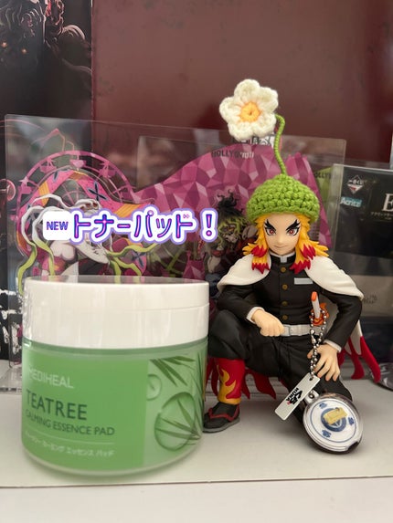 ティーツリーカーミングエッセンスパッド/MEDIHEAL/トナーパッドを使ったクチコミ(1枚目)