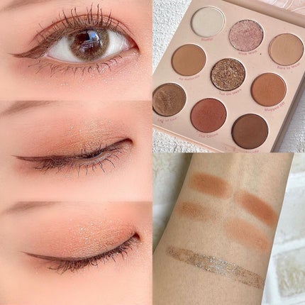 ヌードムード/ColourPop/アイシャドウパレットを使ったクチコミ(2枚目)