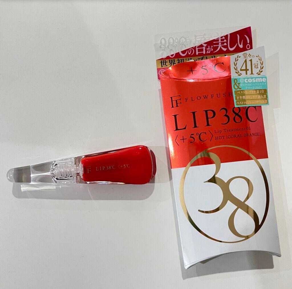 38°C / 99°F リップトリートメント (リップ美容液)/UZU BY FLOWFUSHI/リップケアを使ったクチコミ(1枚目)