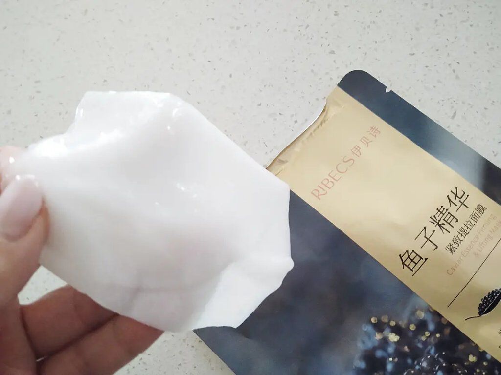 リベクス シーフラン キャビア モイストマスクBA1 /RIBECS/シートマスク・パックを使ったクチコミ（3枚目）