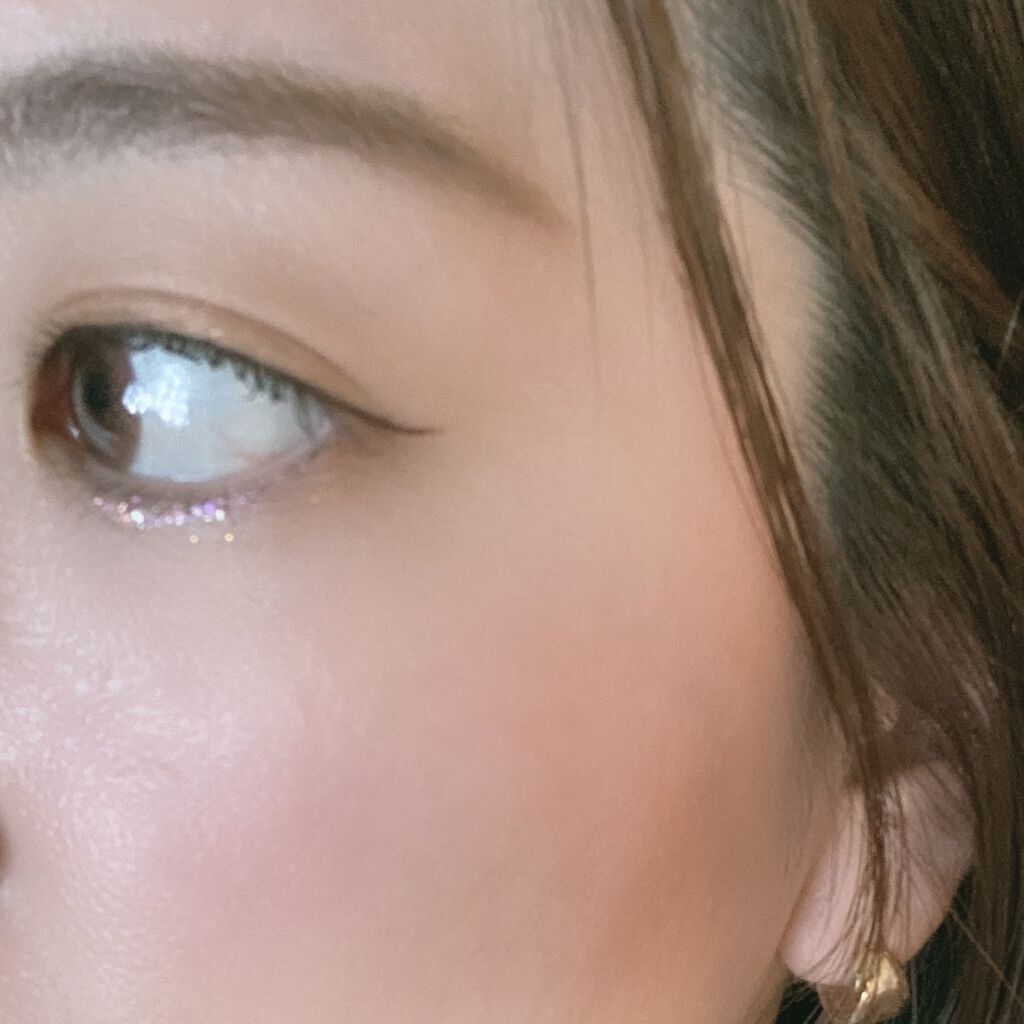 リキッド グリッター シャドウ/rom&nd/グリッターを使ったクチコミ（3枚目）