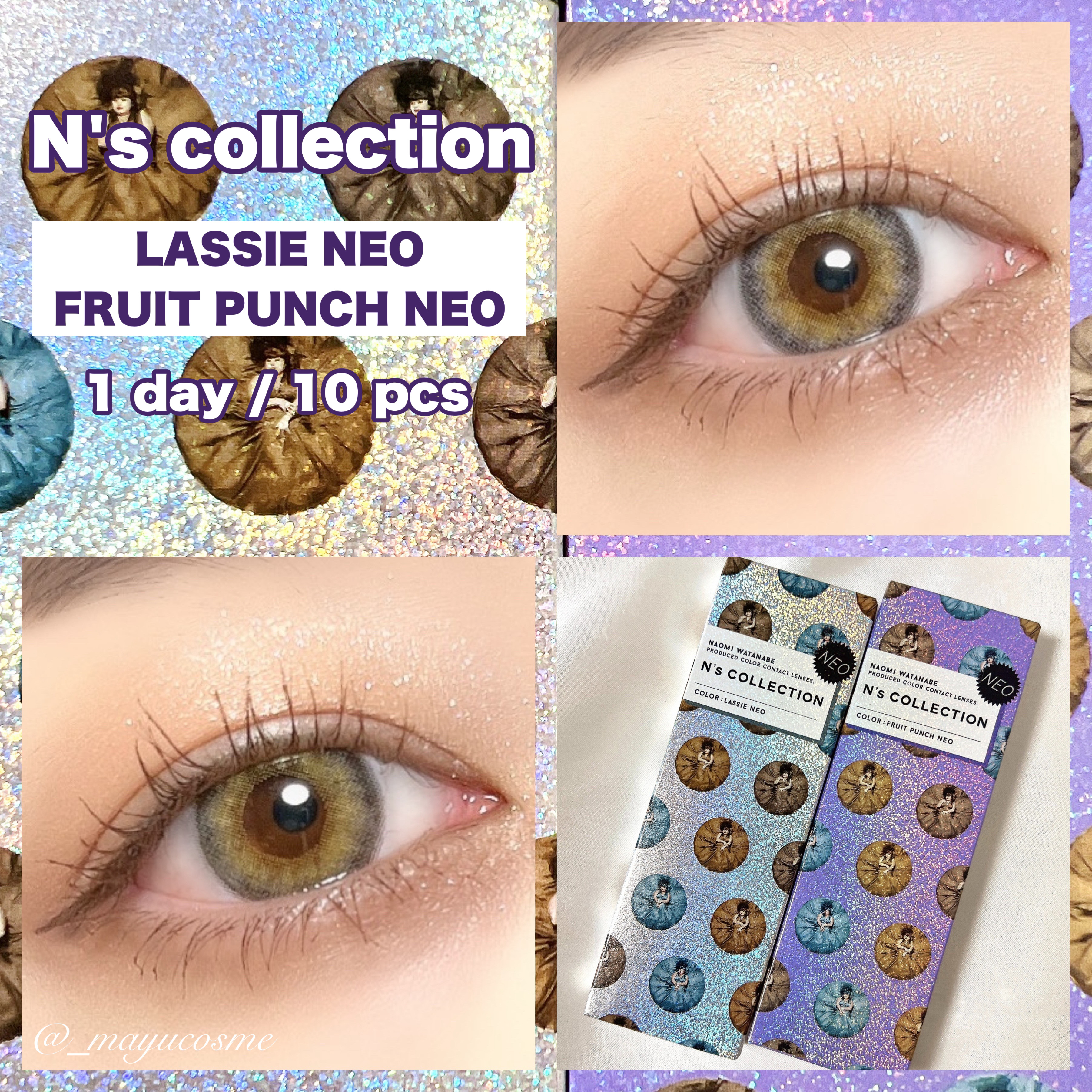 N’s COLLECTION 1day/N’s COLLECTION/ワンデー（１DAY）カラコンを使ったクチコミ（1枚目）