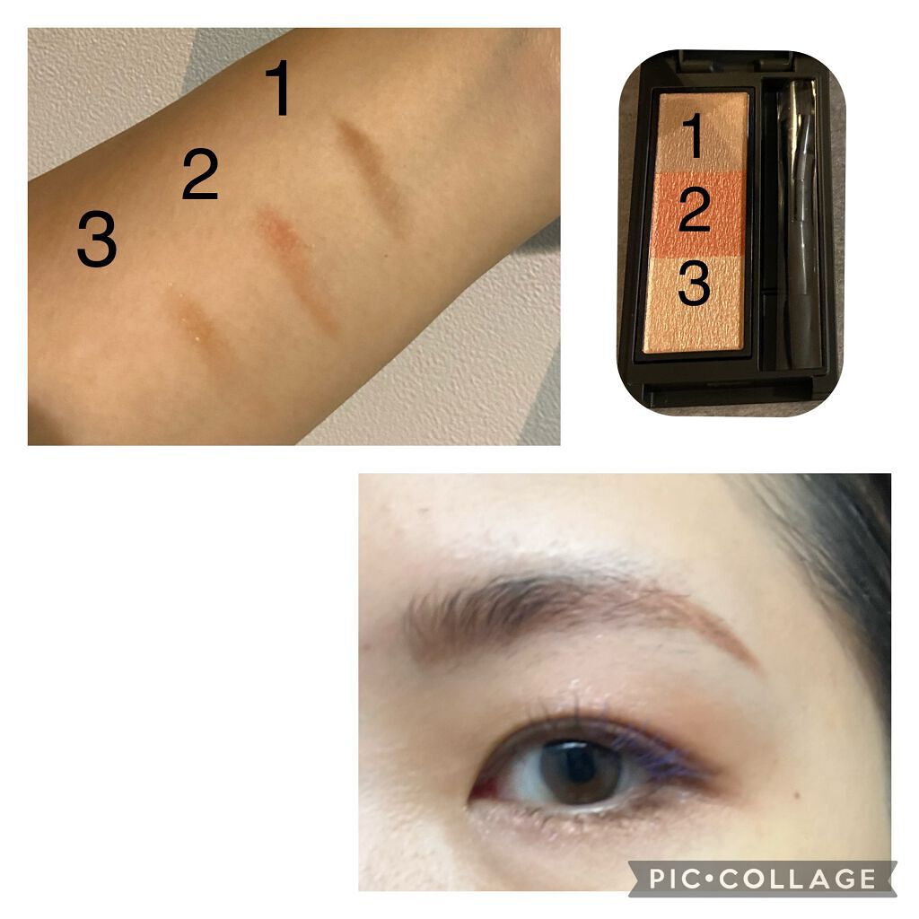 セルヴォーク インディケイトアイブロウパウダー/Celvoke/パウダーアイブロウを使ったクチコミ（2枚目）