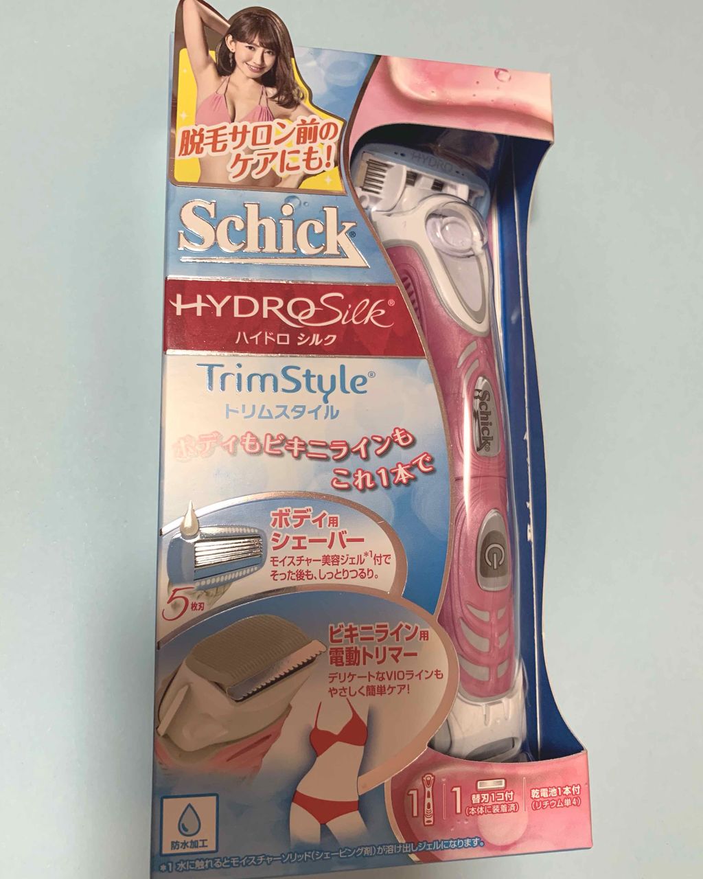 ハイドロシルク トリムスタイル ホルダー (刃付き)/ハイドロシルク/シェーバーを使ったクチコミ(1枚目)