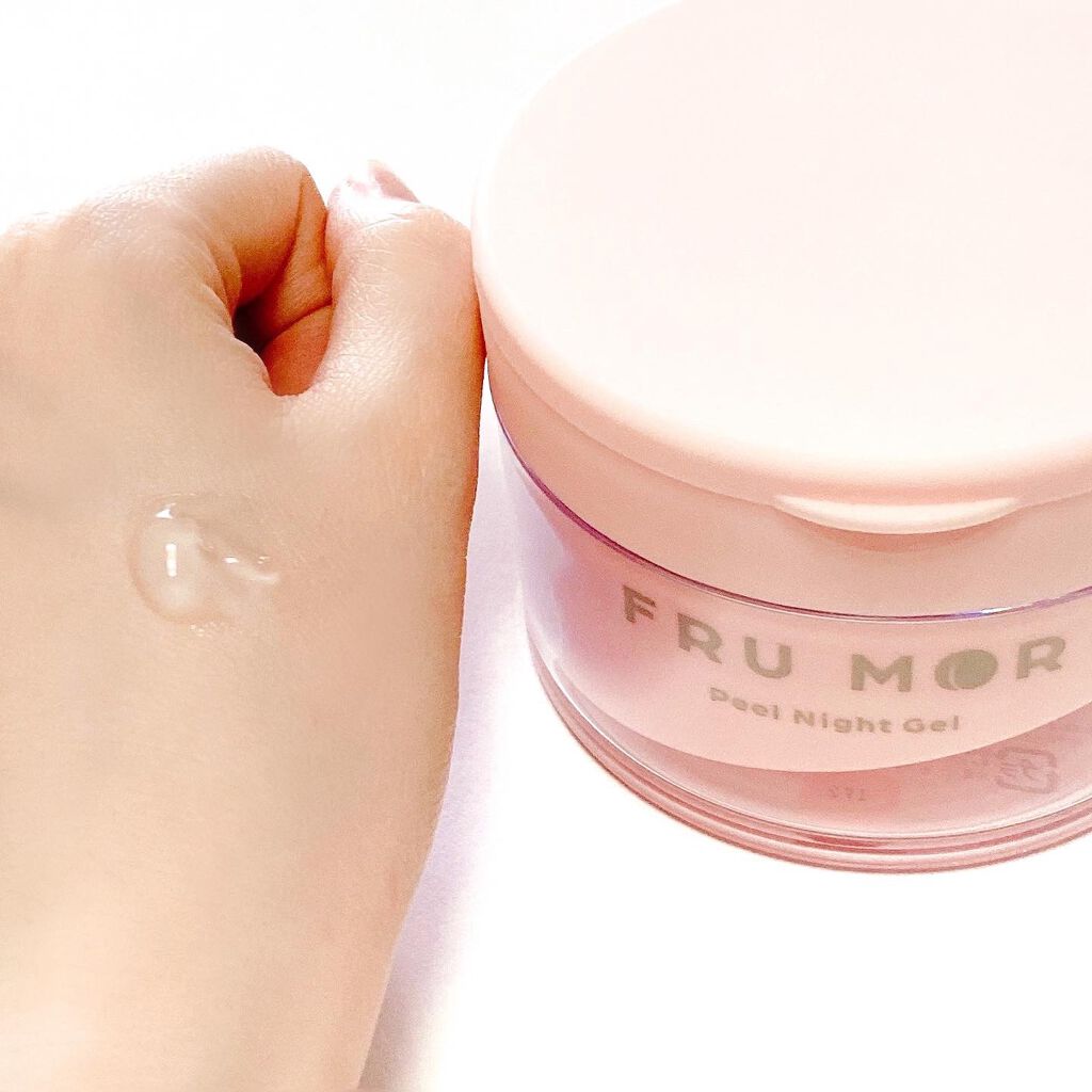 フルモア ピールナイトジェル/FRU MOR/フェイスクリームを使ったクチコミ（3枚目）