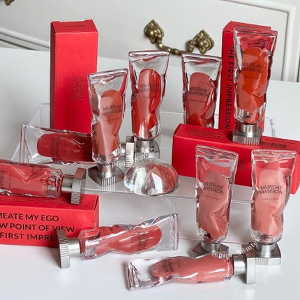 オブジェリキッド/MUZIGAE MANSION/口紅を使ったクチコミ(9枚目)