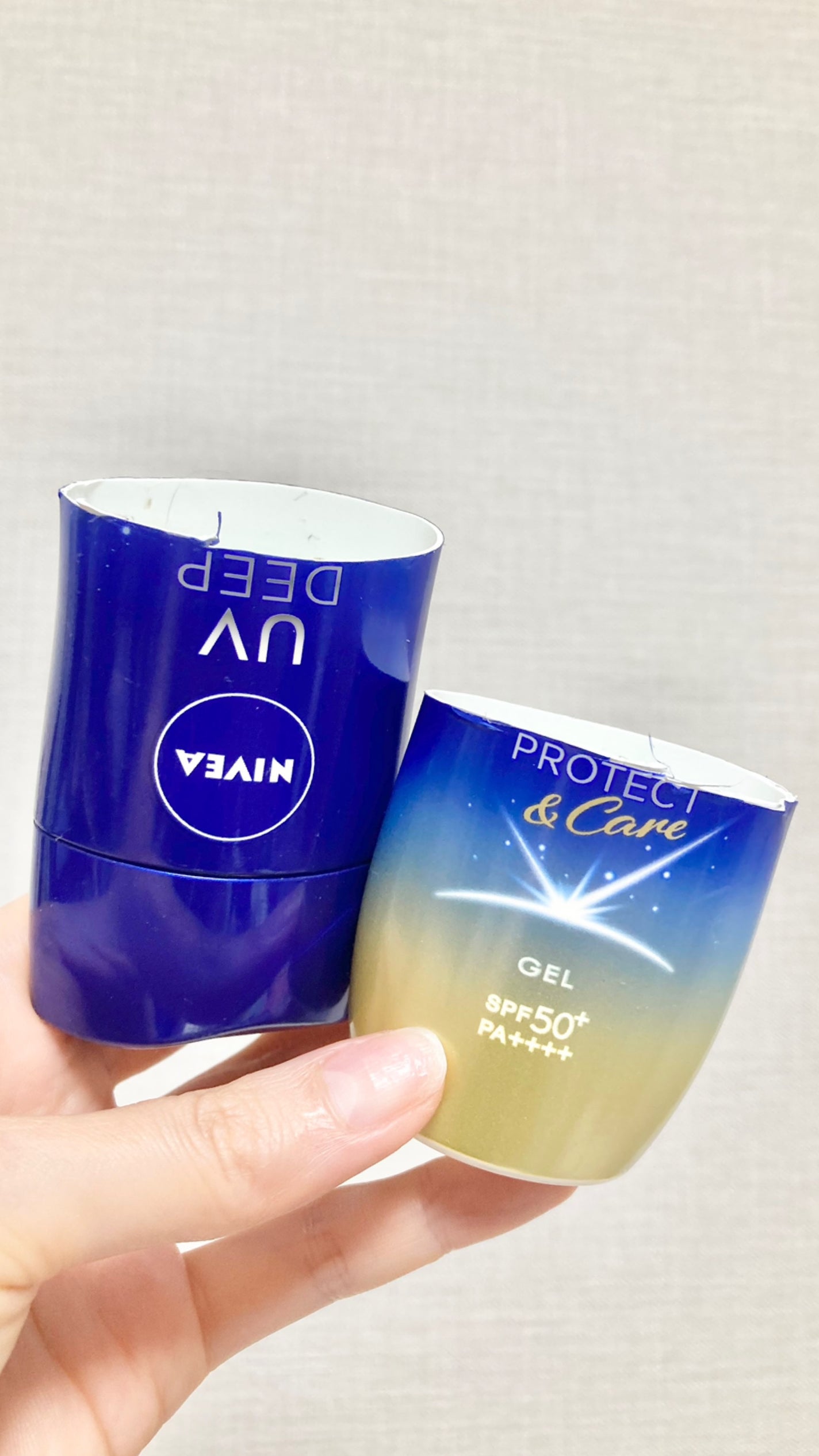 ニベアUV ディープ プロテクト&ケア ジェル/ニベア/日焼け止めジェルを使ったクチコミ(1枚目)