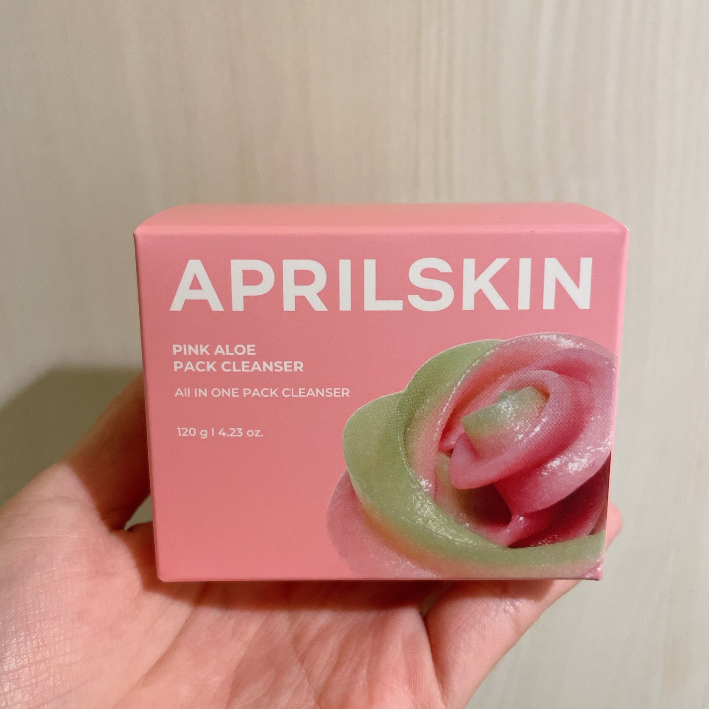 ピンクアロエメレンゲクレンザー/APRILSKIN/その他洗顔料を使ったクチコミ(5枚目)