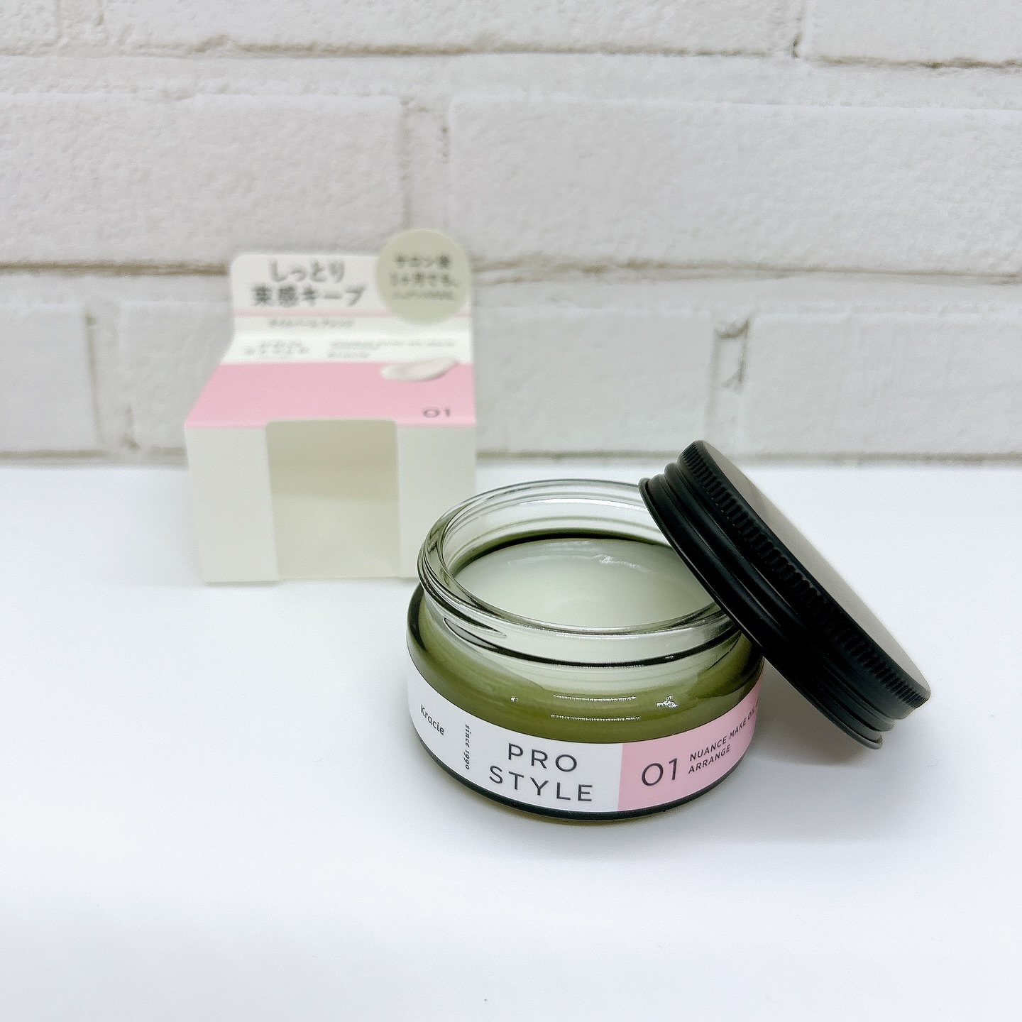 ニュアンスメイクオイルバーム アレンジ/プロスタイル/ヘアバームを使ったクチコミ（1枚目）