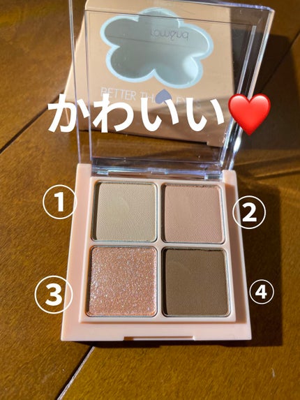 ベターザンアイズ/rom&nd/アイシャドウパレットを使ったクチコミ(2枚目)