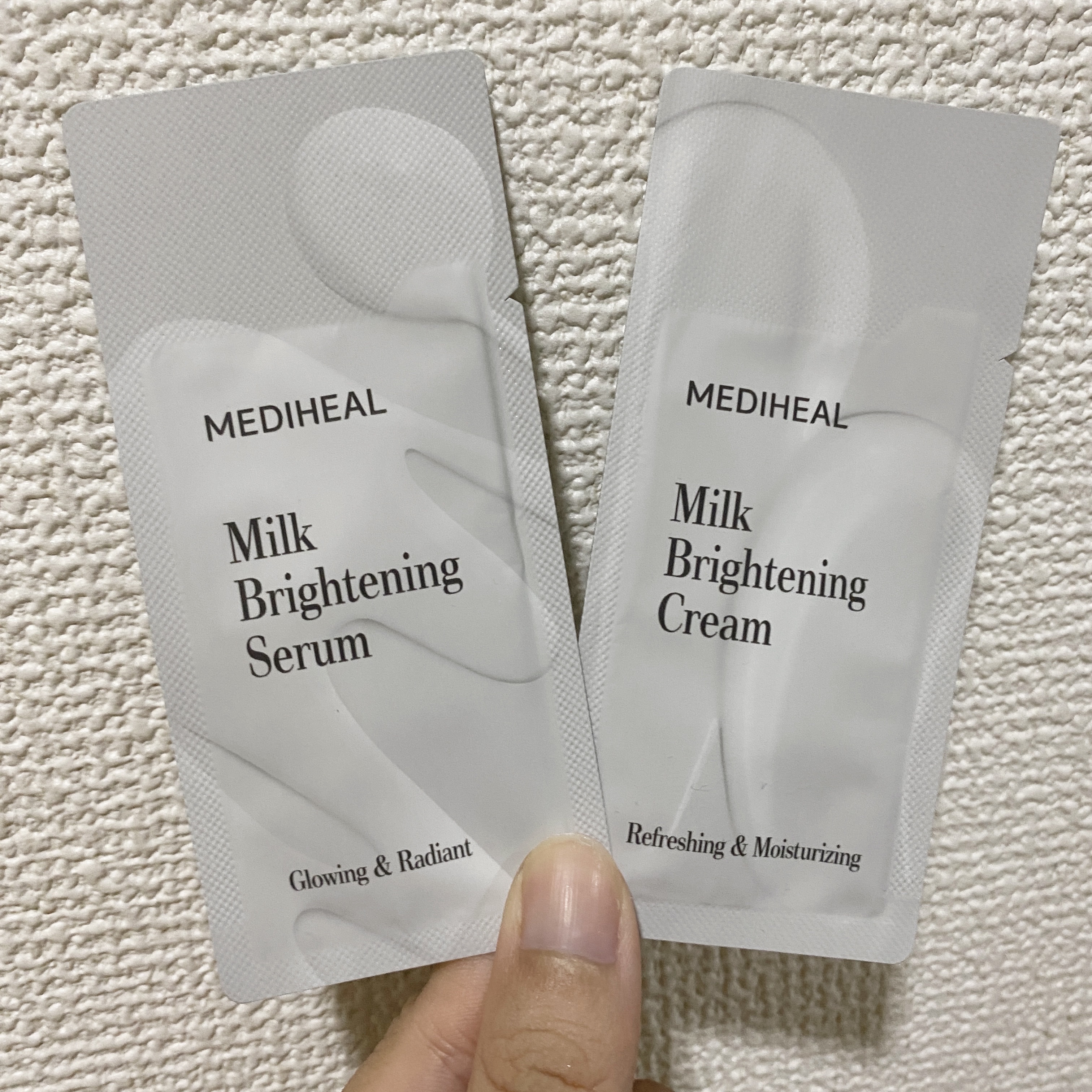 ミルクブライトニングクリーム/MEDIHEAL/フェイスクリームを使ったクチコミ（1枚目）