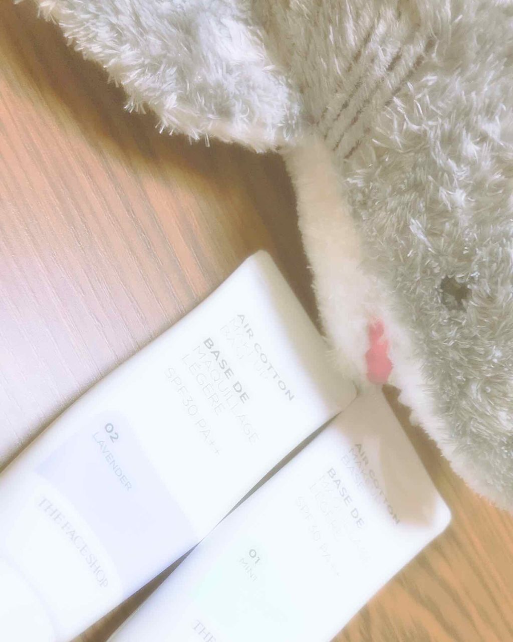 エアコットンメイクアップべース /THE FACE SHOP/化粧下地を使ったクチコミ(1枚目)