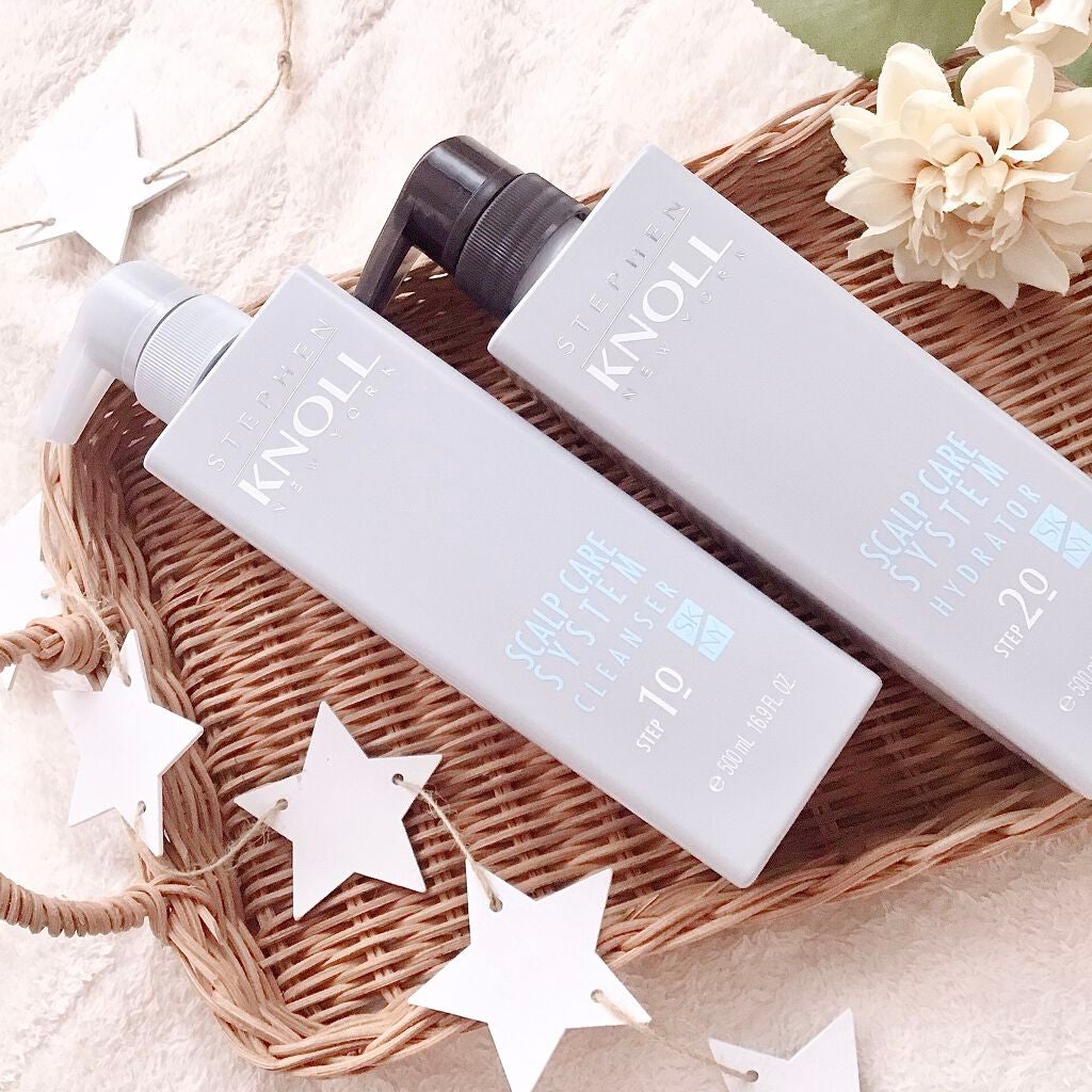 スカルプケアシステム クレンザー/ハイドレーター/スティーブンノル ニューヨーク/市販シャンプーを使ったクチコミ(1枚目)