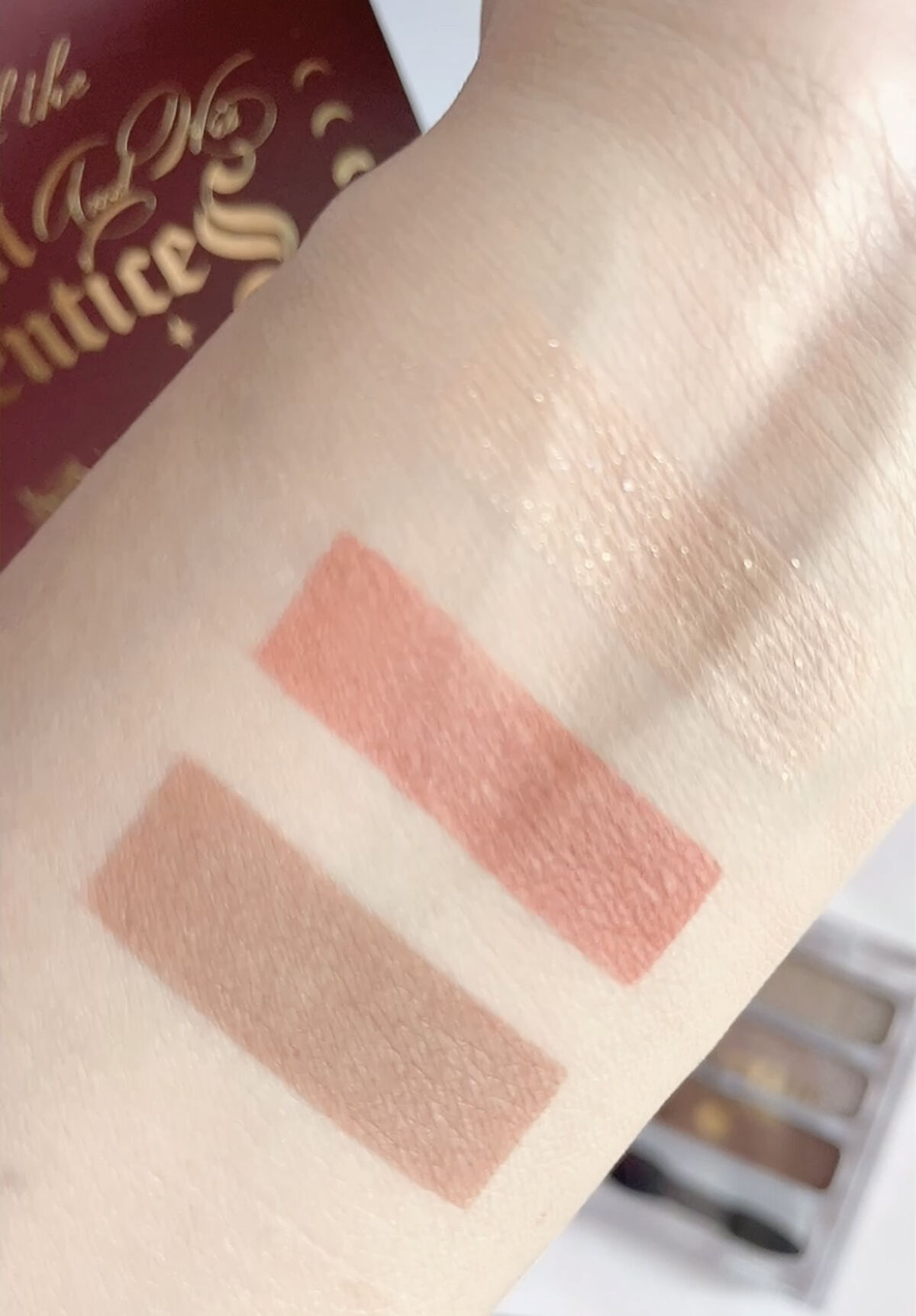 MM3色アイシャドウ/meyme/アイシャドウパレットを使ったクチコミ（3枚目）