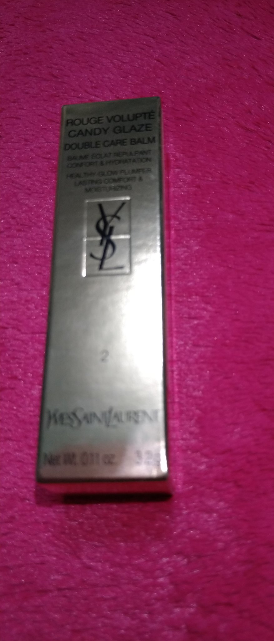 YSL ラブシャイン キャンディグレーズ/YVES SAINT LAURENT BEAUTE/口紅を使ったクチコミ（2枚目）