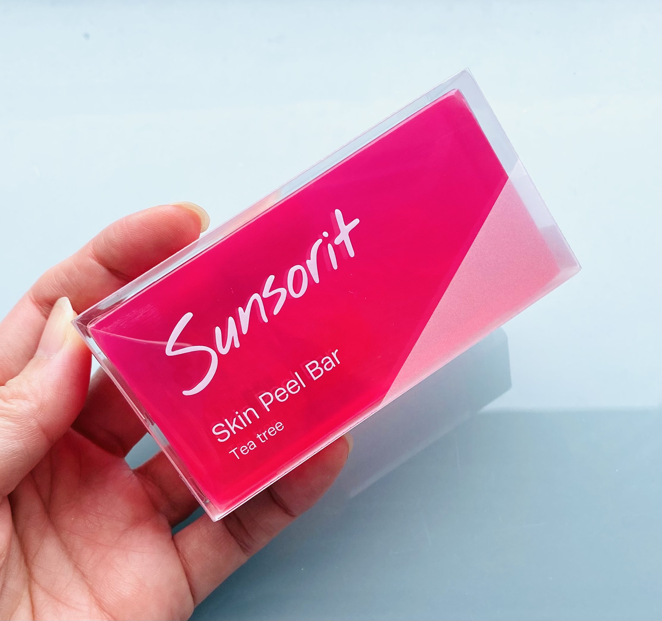 スキンピールバー ティートゥリー/サンソリット/洗顔石鹸を使ったクチコミ（1枚目）