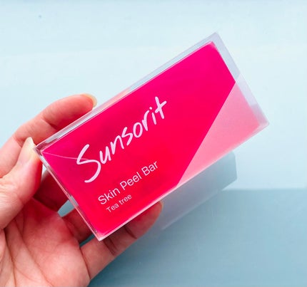 スキンピールバー ティートゥリー/サンソリット/洗顔石鹸を使ったクチコミ(1枚目)