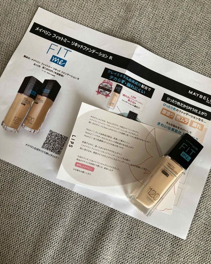 フィットミー リキッドファンデーション R/MAYBELLINE NEW YORK/リキッドファンデーションを使ったクチコミ(1枚目)