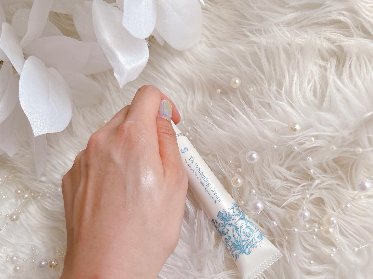 TAホワイトニングクリーム/sallacce/フェイスクリームを使ったクチコミ(5枚目)