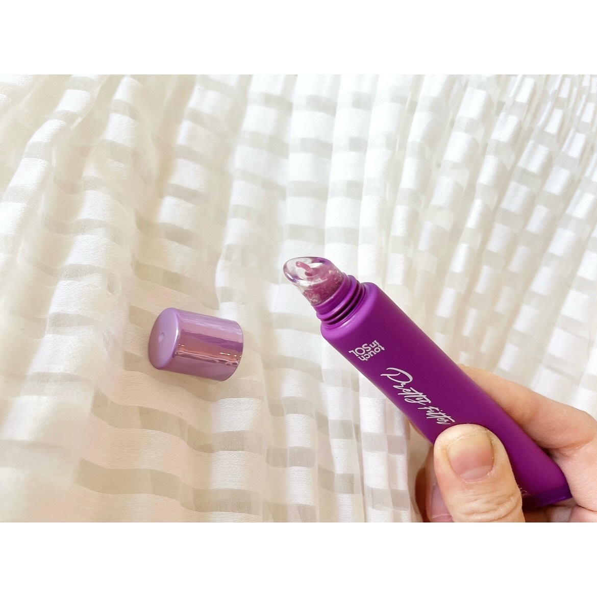 プリティフィルターオーバーナイトリッププランピングマスク/touch in SOL /リップマスクを使ったクチコミ（3枚目）