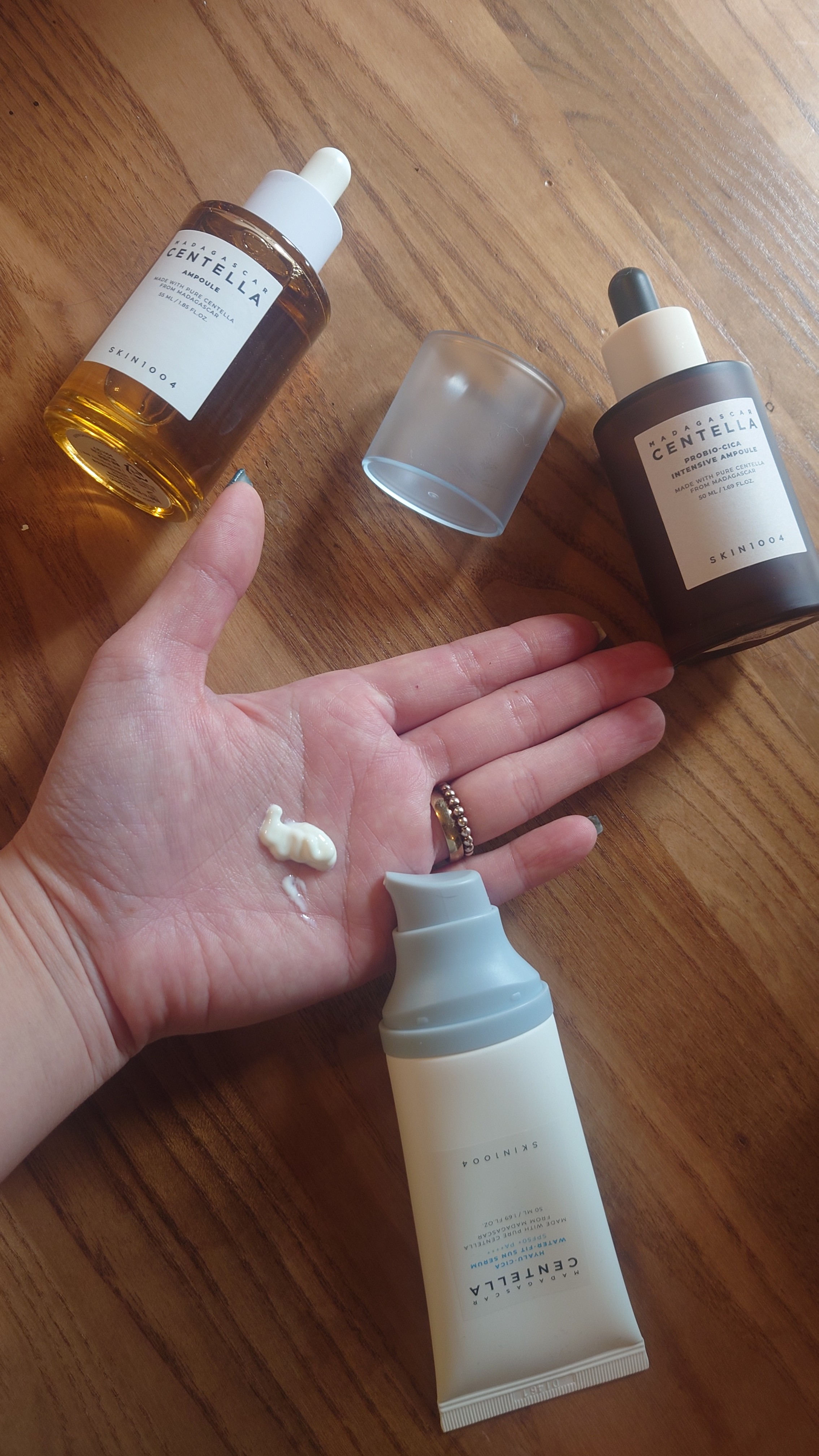 ヒアルーシカ ウォーターフィット サンセラム/SKIN1004/日焼け止めローションを使ったクチコミ（1枚目）