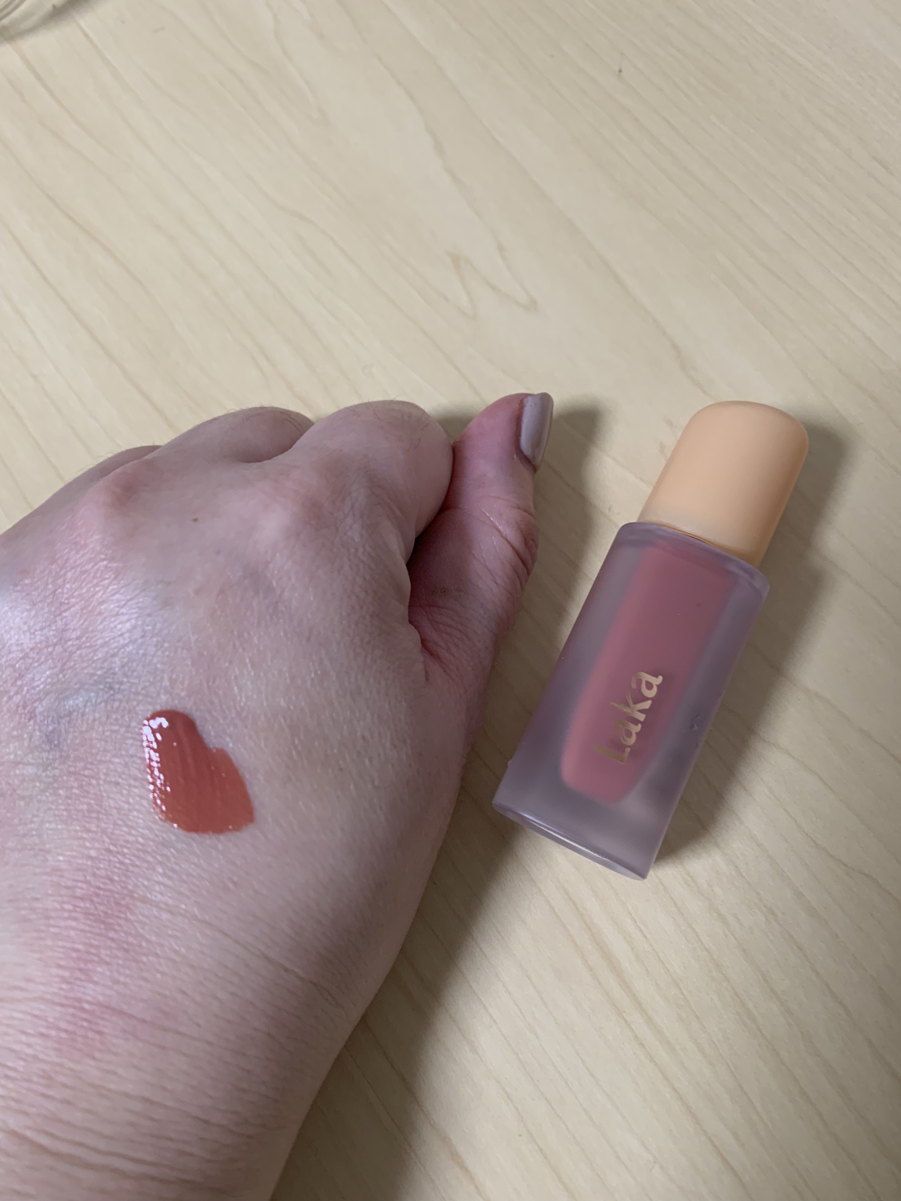 フルーティーグラムティント/Laka/リップティントを使ったクチコミ（3枚目）
