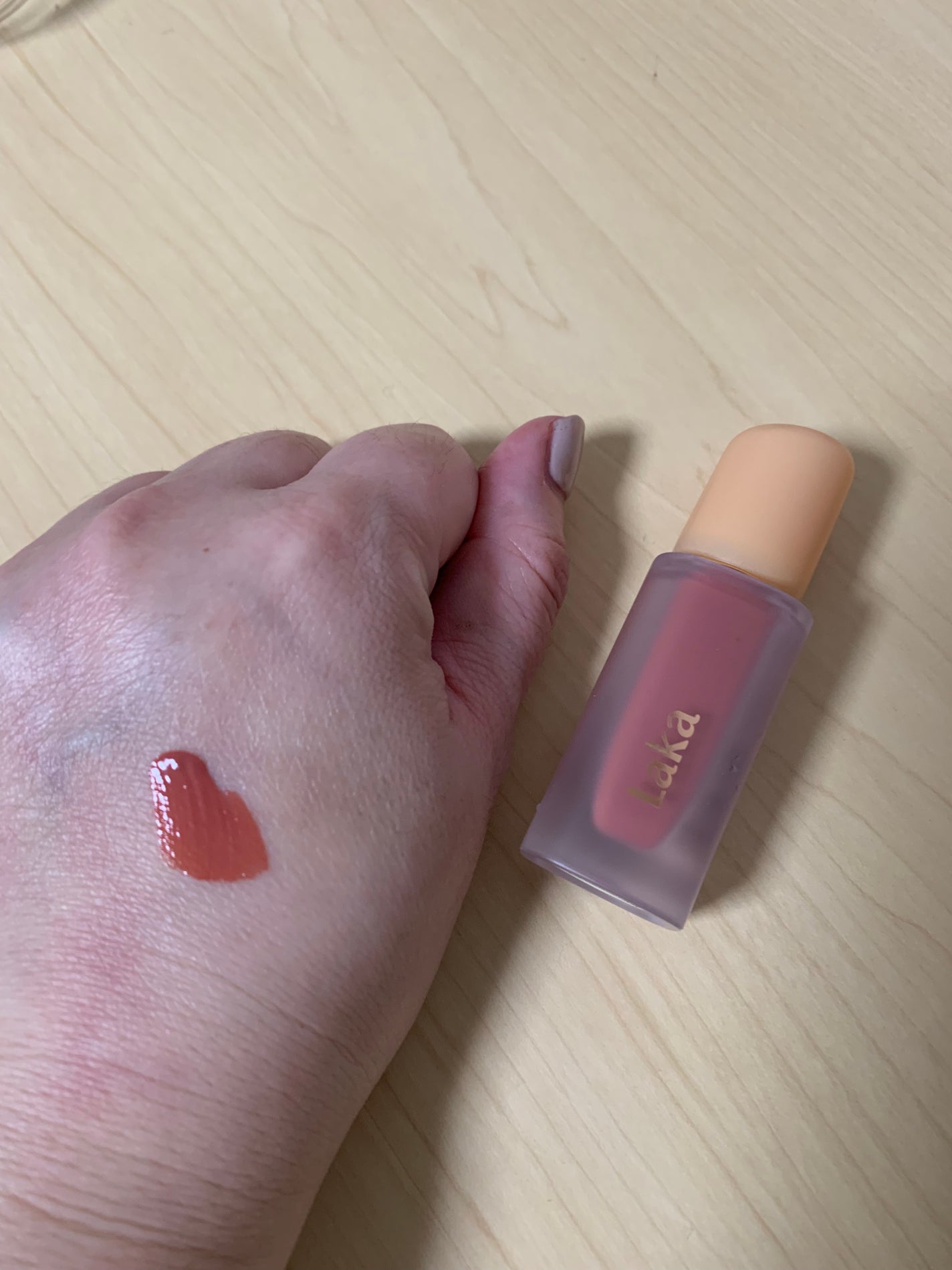 フルーティーグラムティント/Laka/リップティントを使ったクチコミ(3枚目)