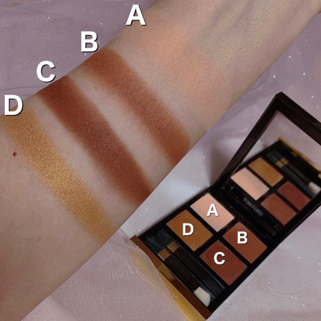 アイ カラー クォード/TOM FORD BEAUTY/アイシャドウパレットを使ったクチコミ(3枚目)