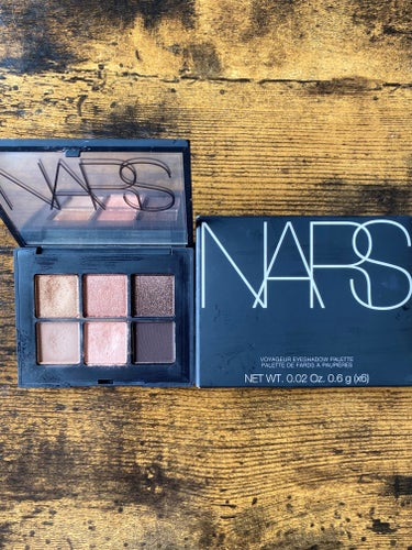 ヴォワヤジュールアイシャドウパレット 1194/NARS/パウダーアイシャドウを使ったクチコミ（1枚目）