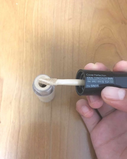 カバーパーフェクション アイディールコンシーラー デュオ/the SAEM/スティックコンシーラーを使ったクチコミ(3枚目)