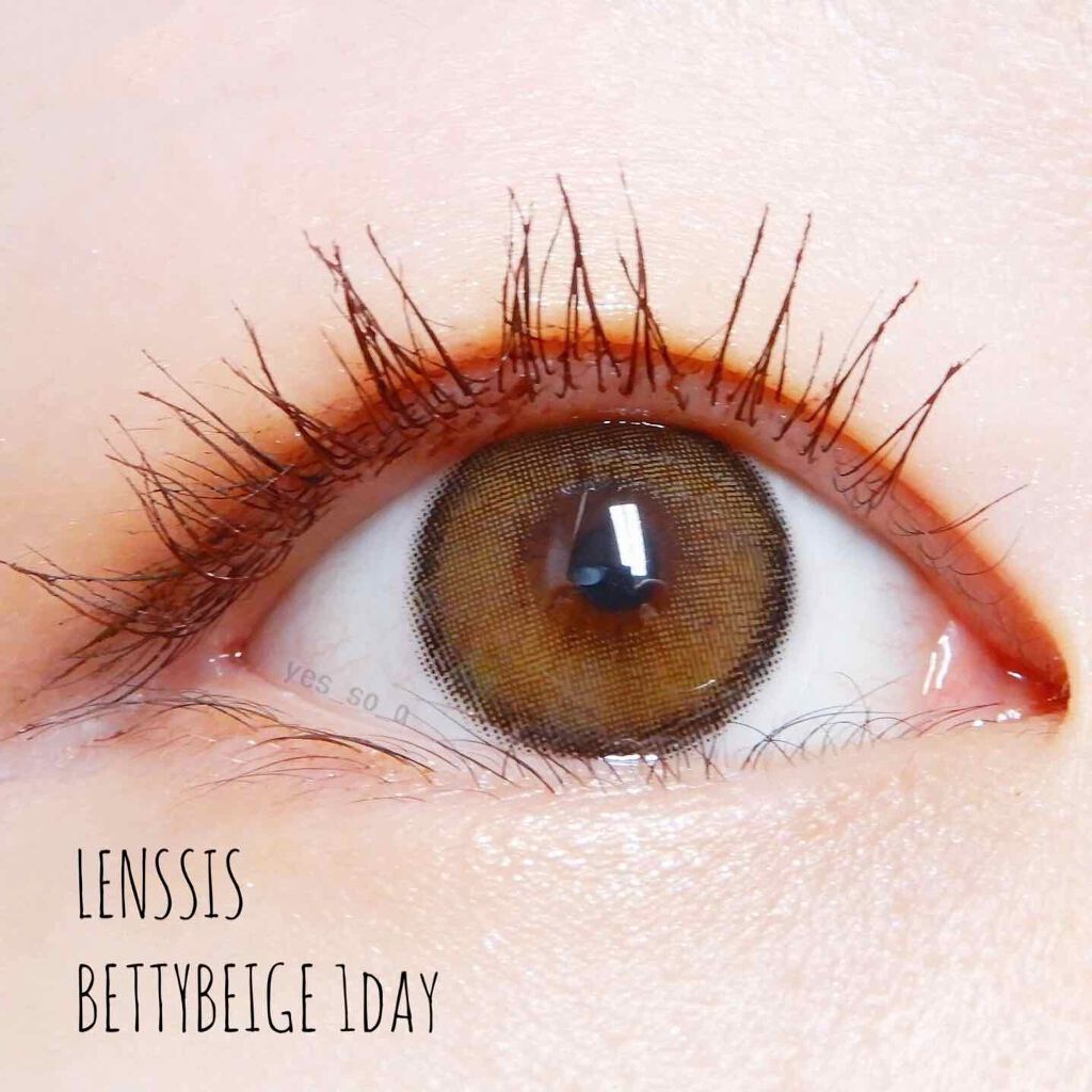 ベティーシリーズ/LENSSIS/カラーコンタクトレンズを使ったクチコミ(1枚目)