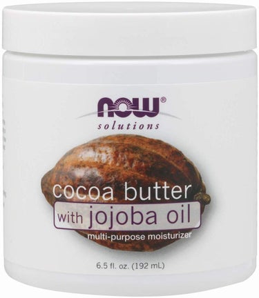 Cocoa Butter, with Jojoba Oil Now Foods