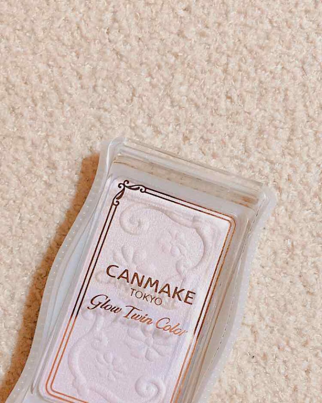 グロウツインカラー/キャンメイク/アイシャドウパレットを使ったクチコミ（1枚目）