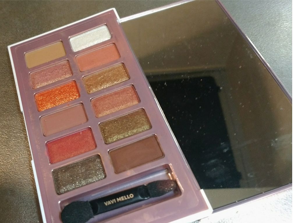 バレンタインボックス2 ピーチパレット/VAVI MELLO/アイシャドウパレットを使ったクチコミ(2枚目)