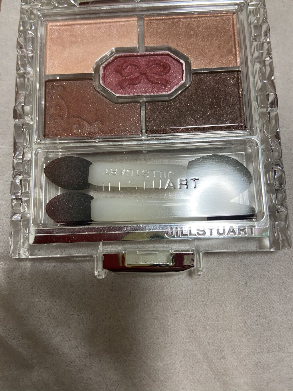 リボンクチュール アイズ 19 rustic angora/JILL STUART/アイシャドウパレットを使ったクチコミ（1枚目）