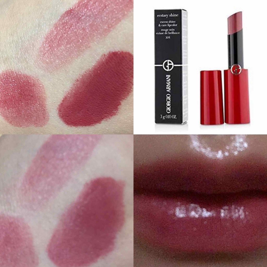 エクスタシー シャイン/ジョルジオ アルマーニ ビューティ/口紅を使ったクチコミ(2枚目)