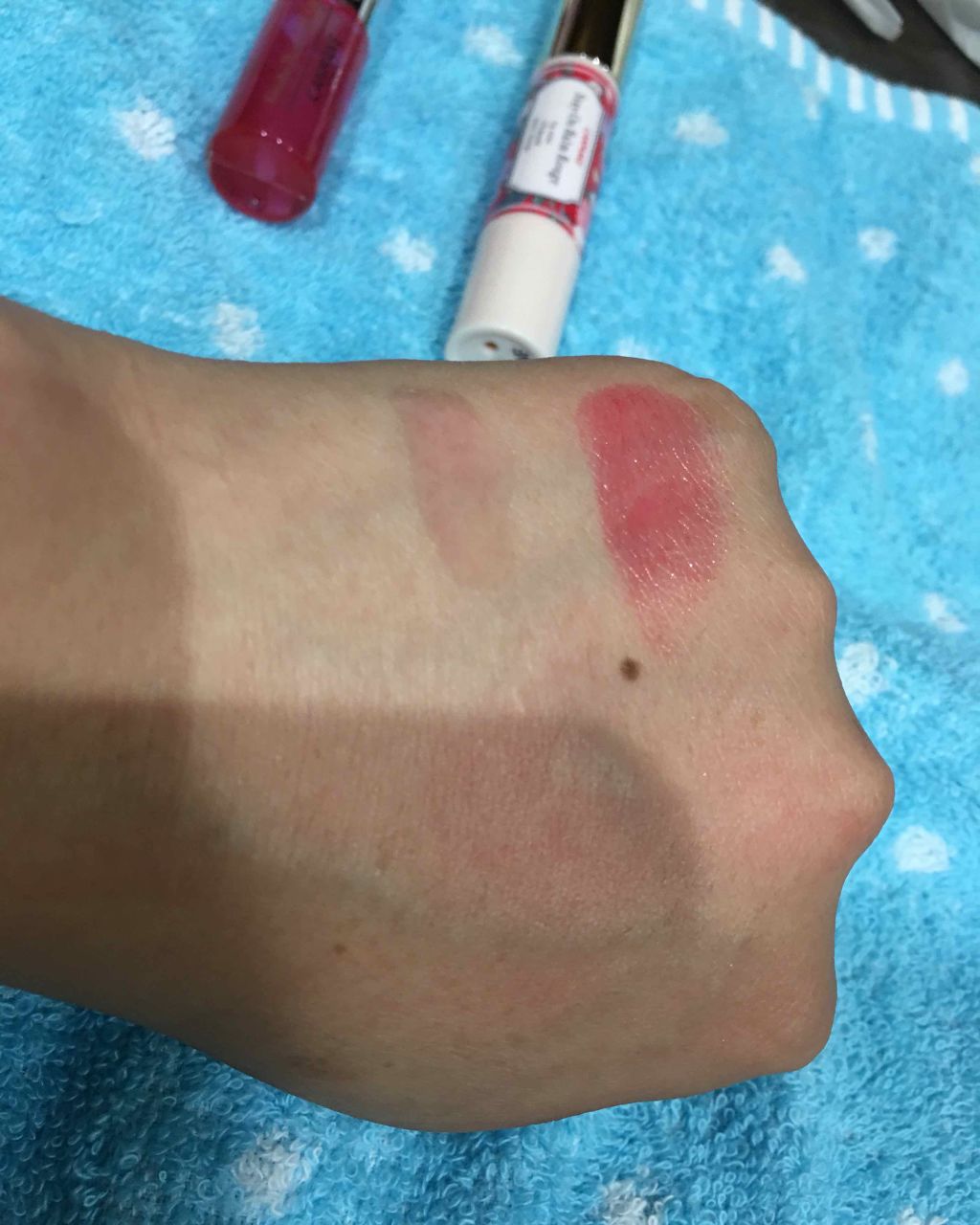 ステイオンバームルージュ/キャンメイク/口紅を使ったクチコミ（3枚目）