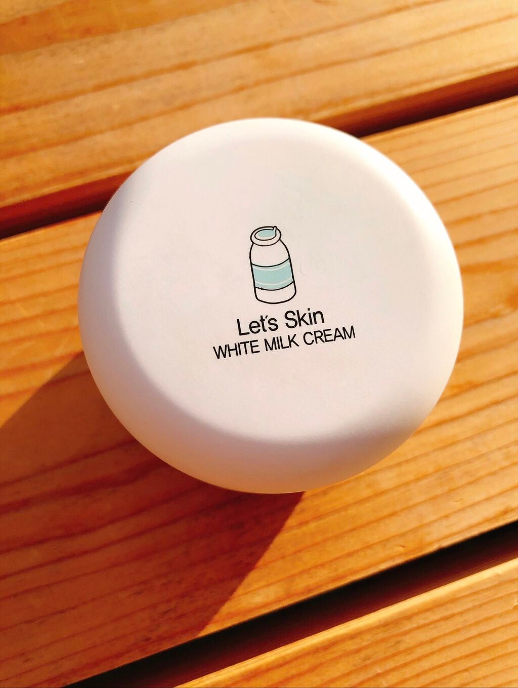 レッツスキン ホワイト ミルククリーム/SHINBEE JAPAN /フェイスクリームを使ったクチコミ(1枚目)