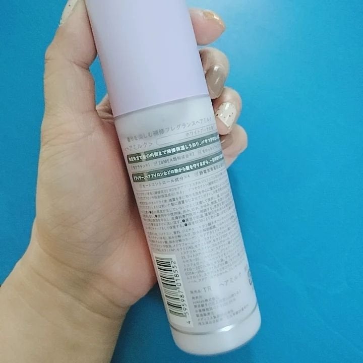 フレグランスヘアミルク ホワイトブーケ/TIAROOM/ヘアミルクを使ったクチコミ(2枚目)