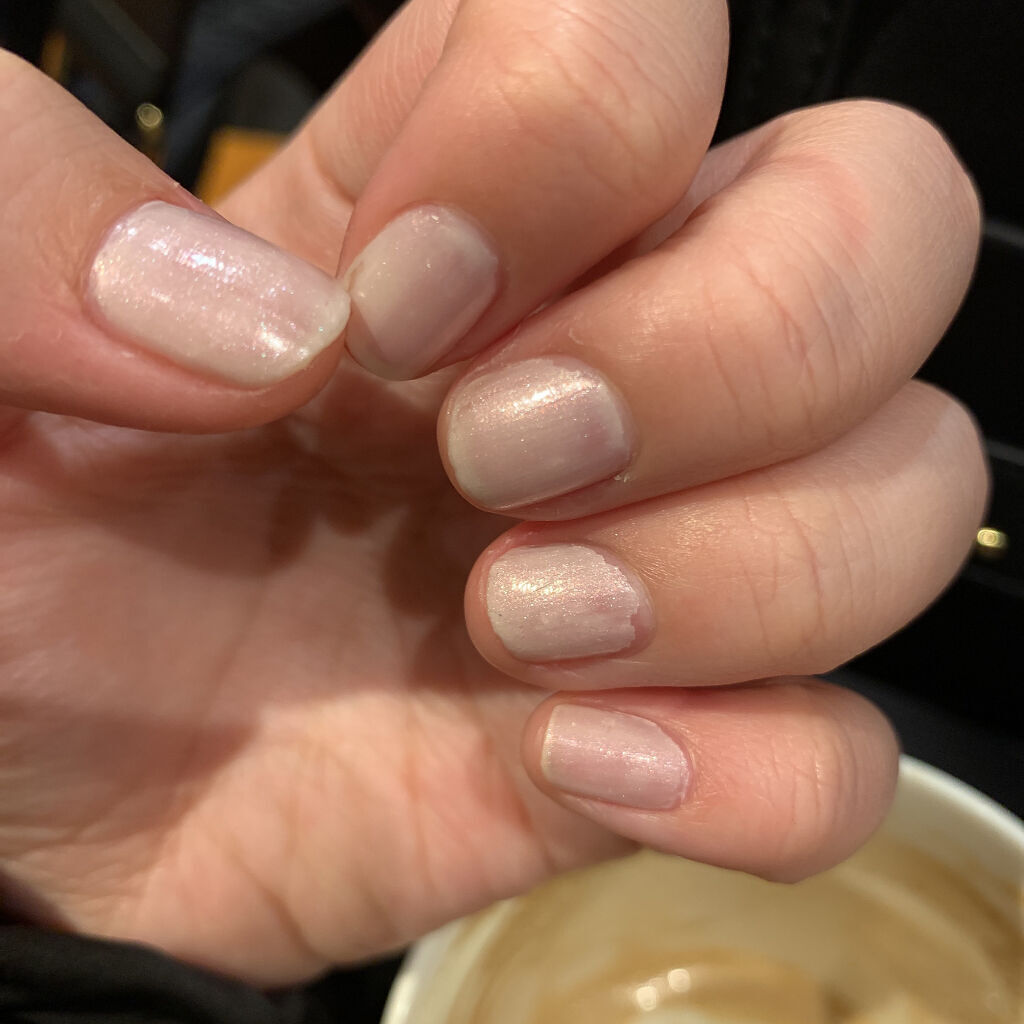 インスタドライ ネイルカラー 243 メイクイットスナッピー/サリーハンセン/オールインワンネイルを使ったクチコミ（3枚目）