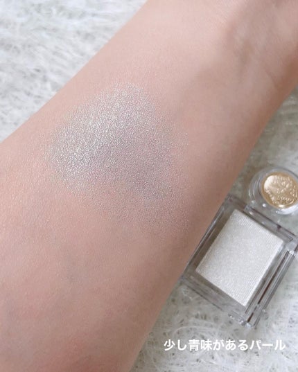 ごんす@YouTube始めました on LIPS 「《マジョマジョ 色々使える白ラメ❤︎》マジョマジョの単色アイシ..」(3枚目)