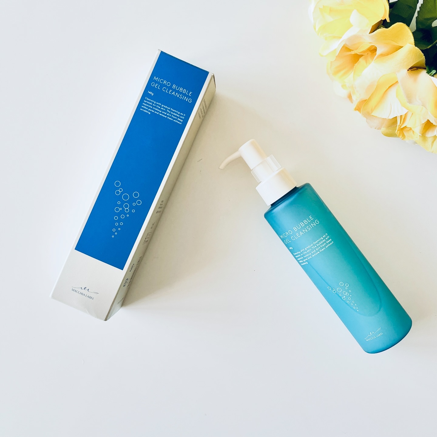 マイクロバブルジェルクレンジング/Macchia Label/クレンジングジェルを使ったクチコミ（1枚目）