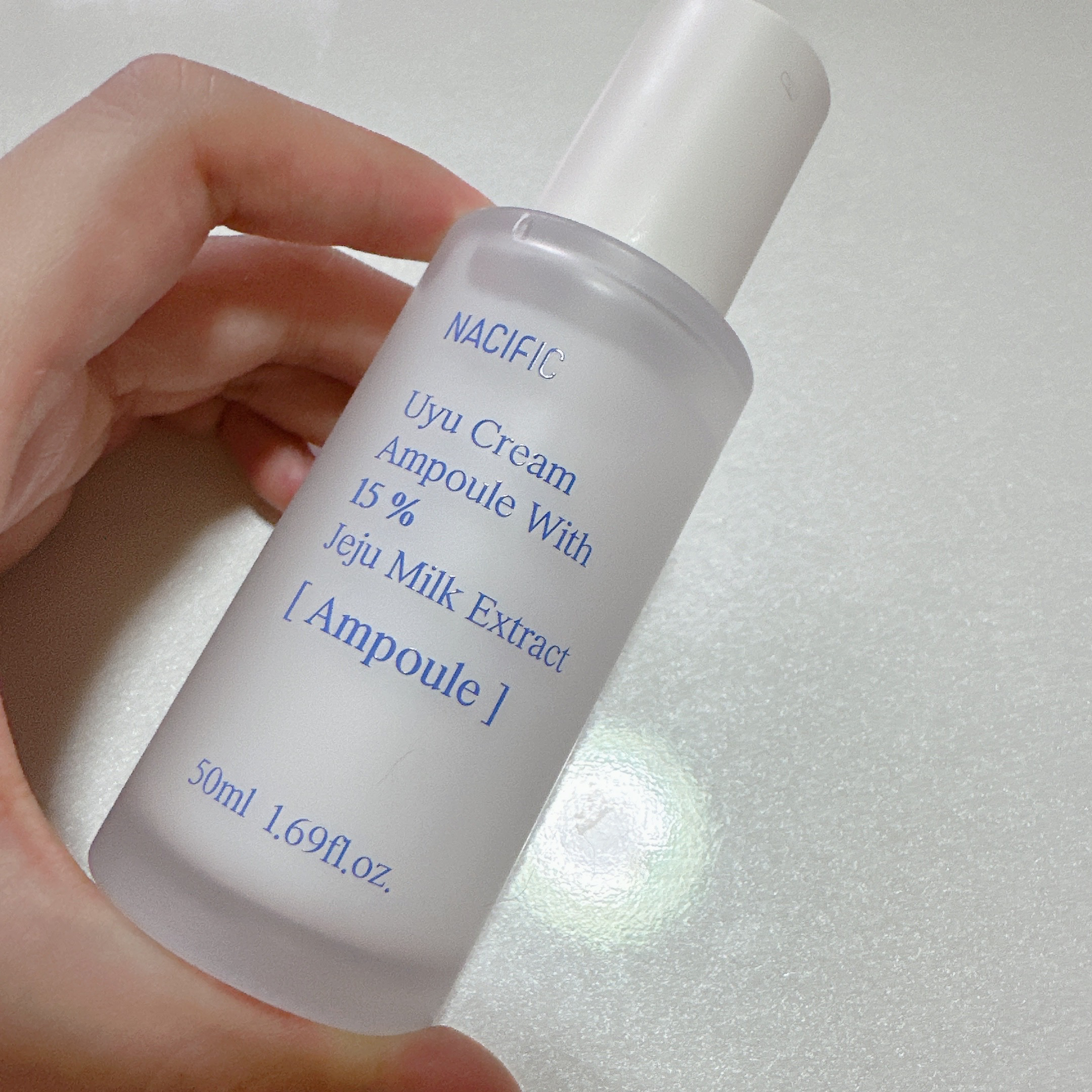 NACIFIC ウユクリームアンプルのクチコミ「NACIFIC ウユクリームアンプル  #提供  #PR


Qoo10のサンプルマーケットの.....」（2枚目）