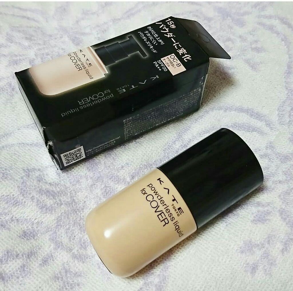 パウダレスリキッド/KATE/リキッドファンデーションを使ったクチコミ(1枚目)
